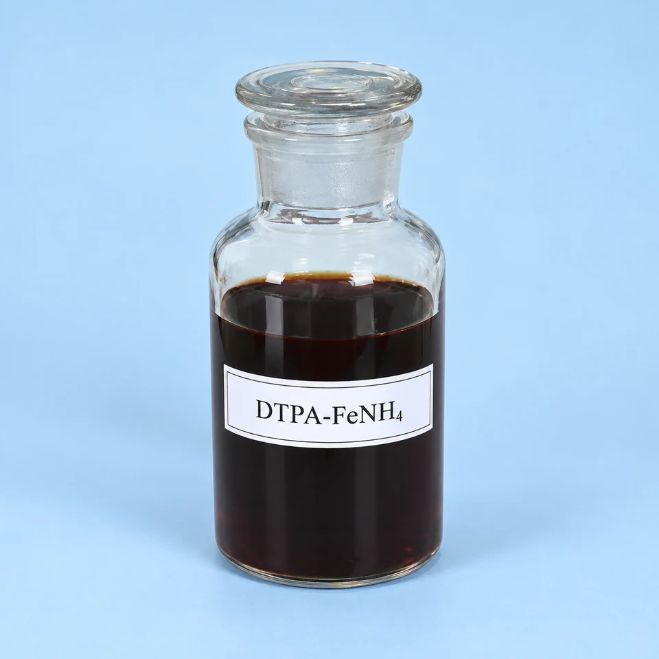 Раствор аммоний-железной соли DTPA — Иллюстрация внешнего вида · создано ИИ